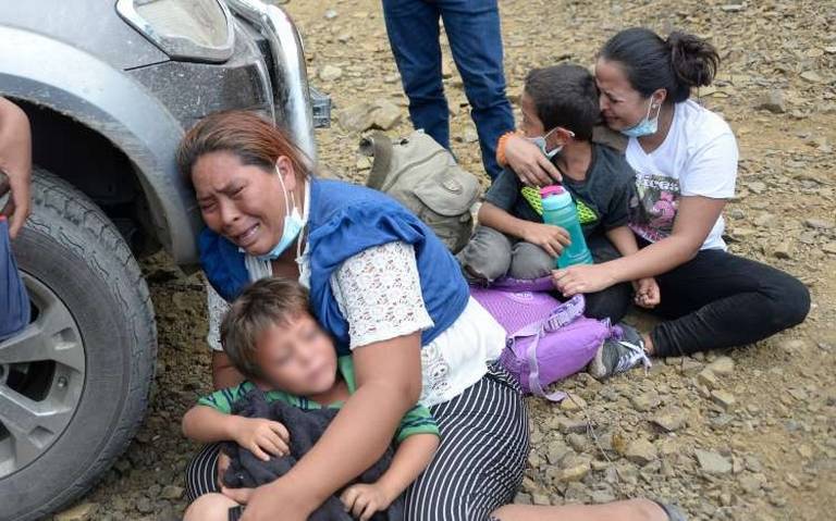 Caravana migrante retorna a Honduras tras represi n en Guatemala